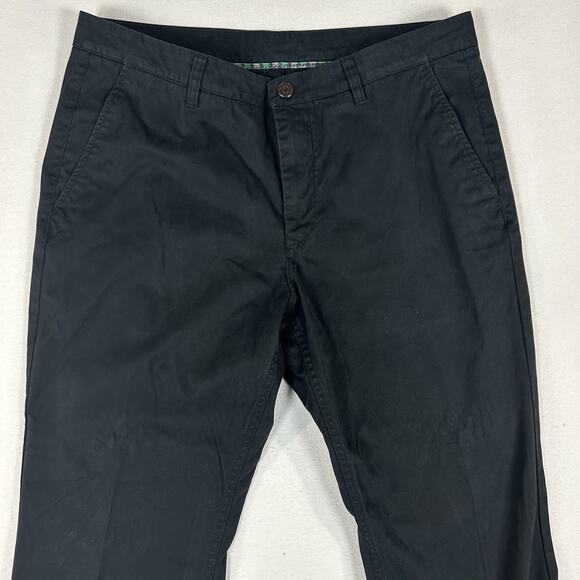 Bonobos Washed Chinos Pants Men's 36x30 Dark Blue Straight Fit Classic Casual - Picture 3 of 12